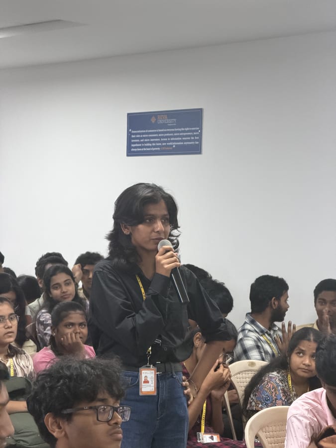 REVA Cybersecurity Club event moment