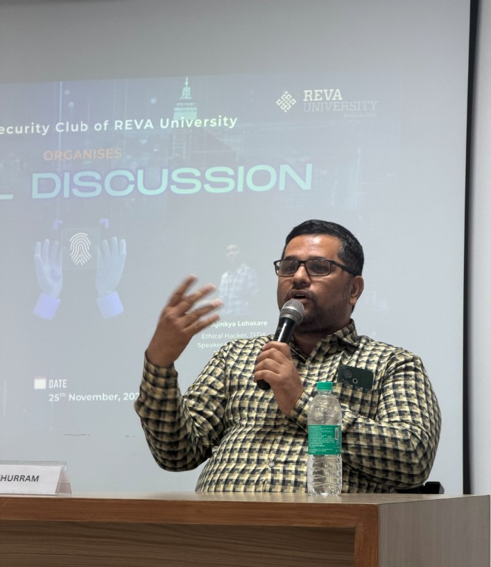 REVA Cybersecurity Club event moment